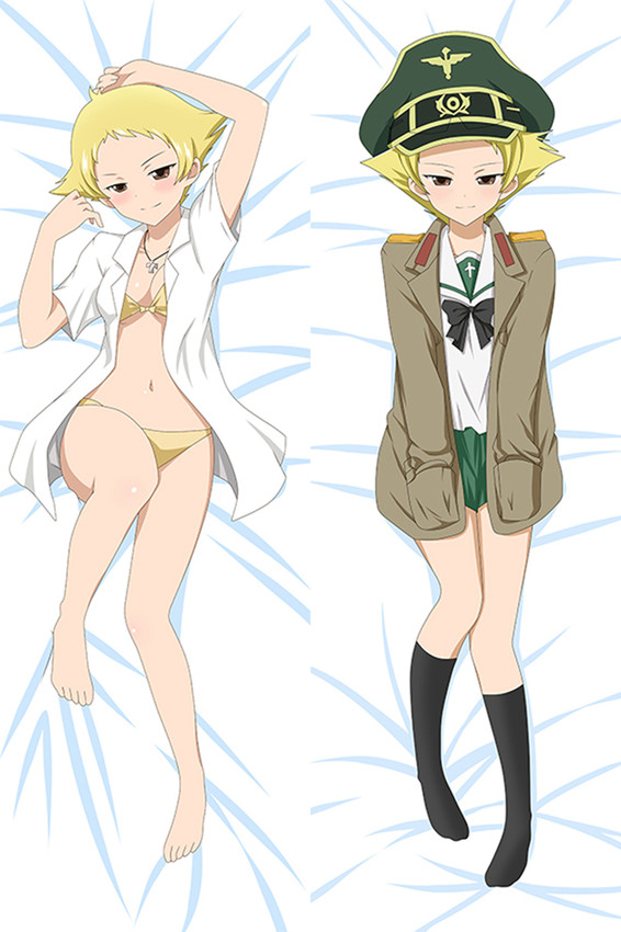Erwin (Girls und Panzer) Dakimakura Body Pillow Cover
