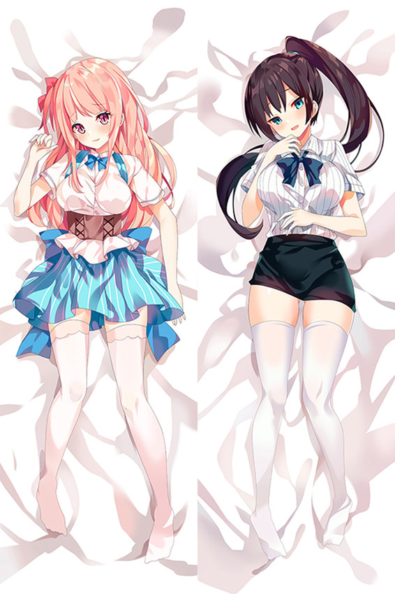 Yoiyometsuzura Karakaijozu na Part Time Job Musume no Miwaku Yuwaku dakimakura cover