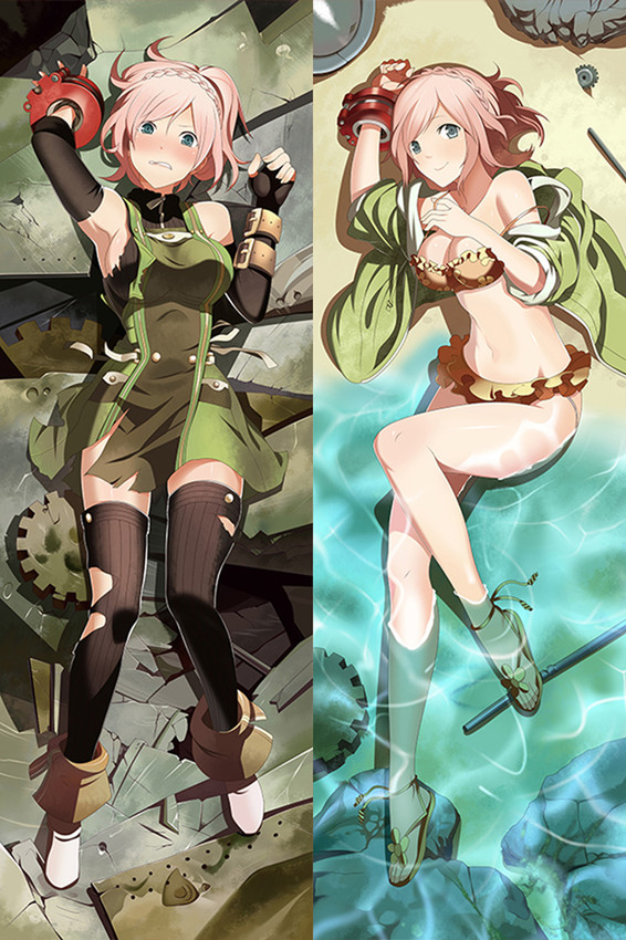 Kanon Daiba (God Eater) Dakimakura Body Pillow Cover