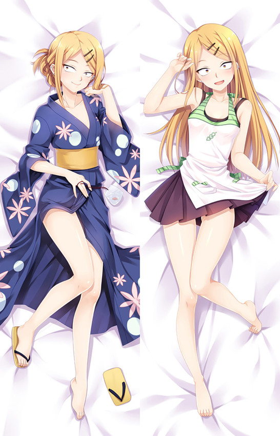 Endou from Dagashi Kashi dakimakura cover