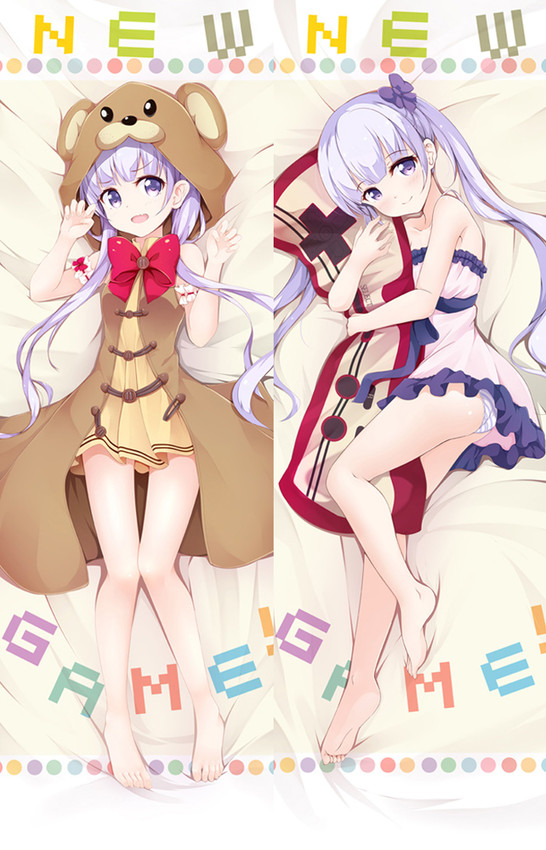 Aoba Suzukaze from New Game dakimakura cover