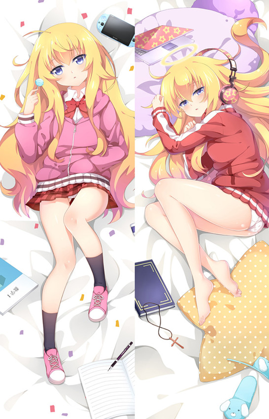 Gabriel White Tenma (Gabriel DropOut) Dakimakura Body Pillow Cover