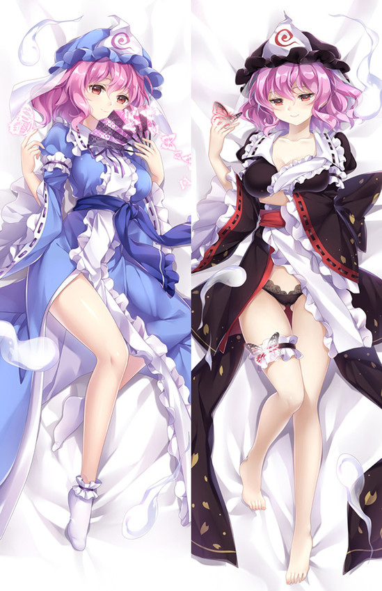 Yuyuko Saigyouji from Touhou Project dakimakura cover