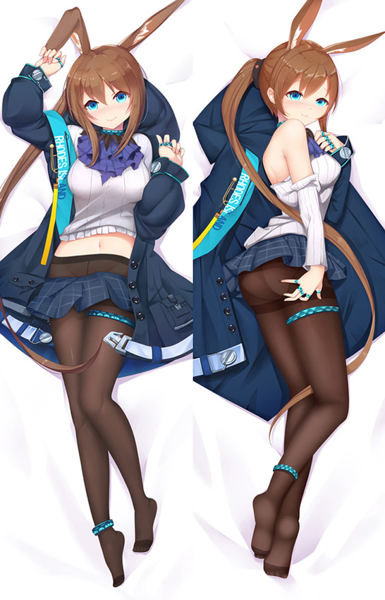 Amiya from Arknights dakimakura cover