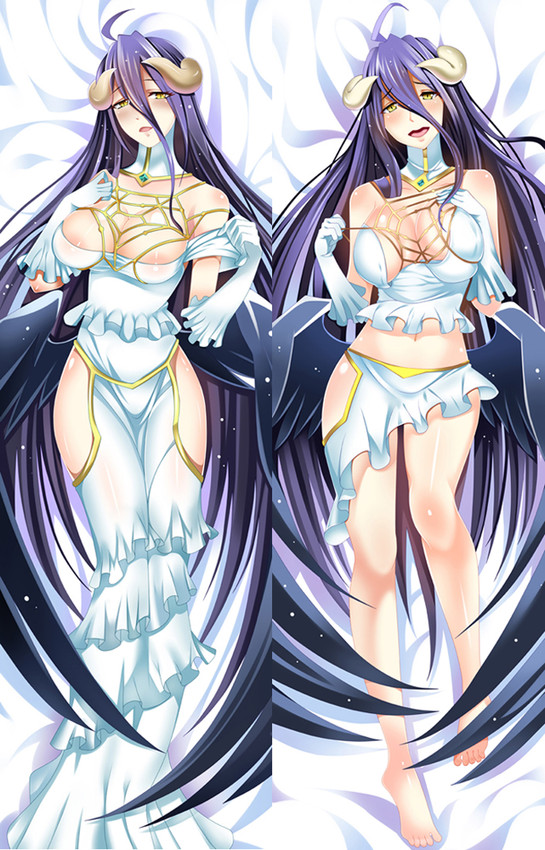 Albedo from Overlord dakimakura cover