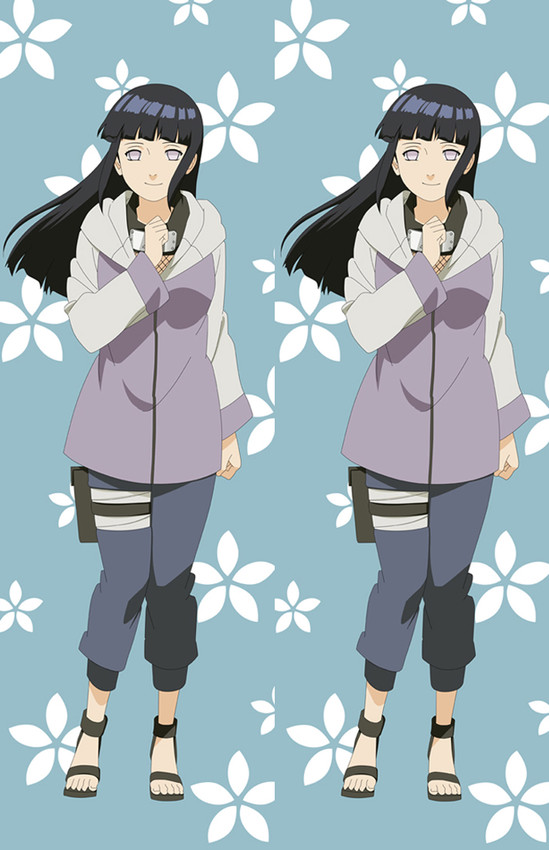 Hinata Hyuga from Naruto dakimakura cover