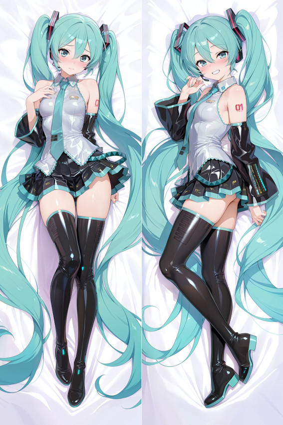 Hatsune Miku (Vocaloid) Dakimakura Body Pillow Cover