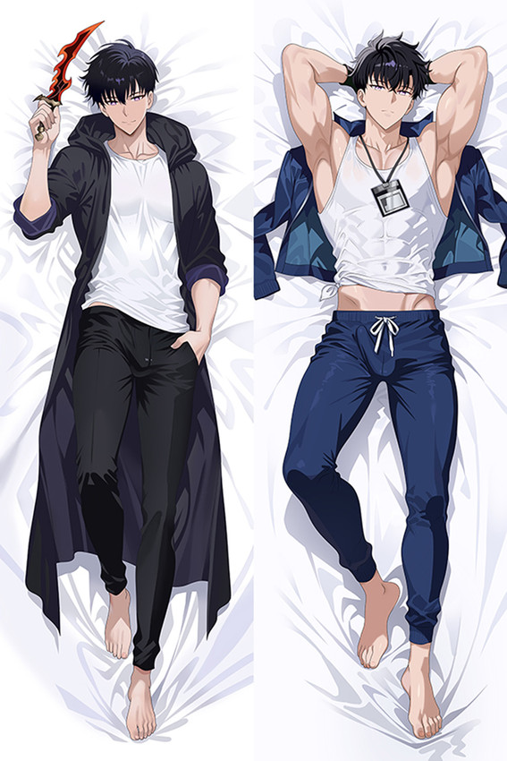 Sung Jinwoo (Solo Leveling) Dakimakura Body Pillow Cover