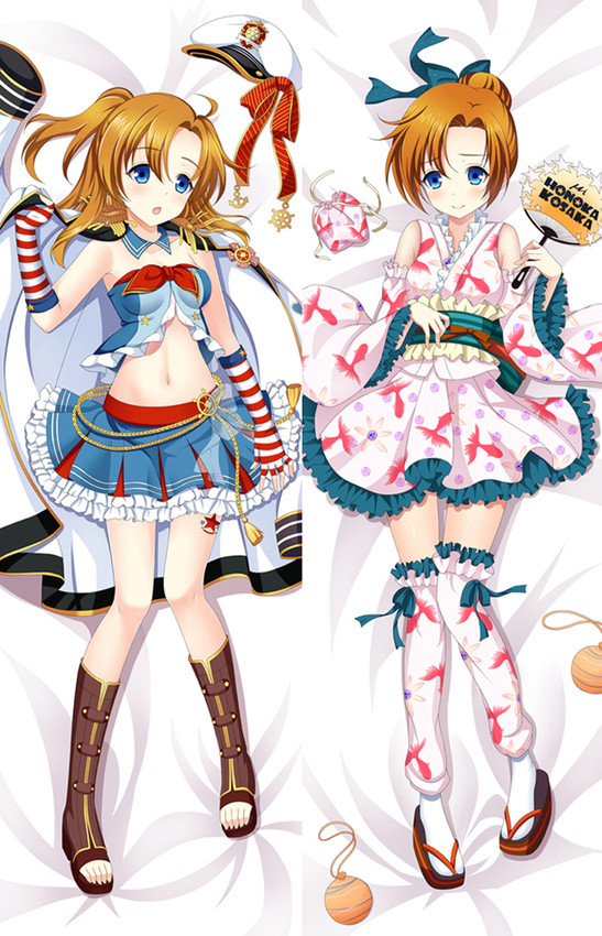 Honoka Kosaka from Love Live dakimakura cover