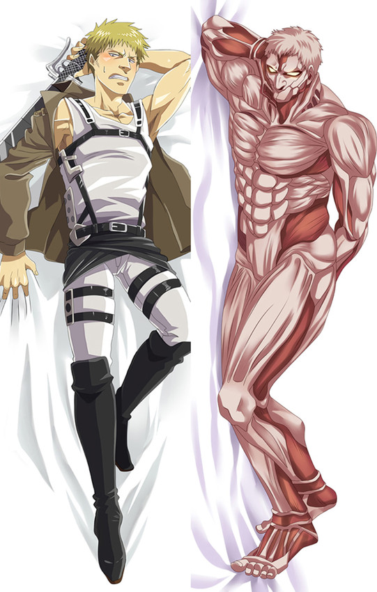 Reiner Braun from Attack on Titan dakimakura cover