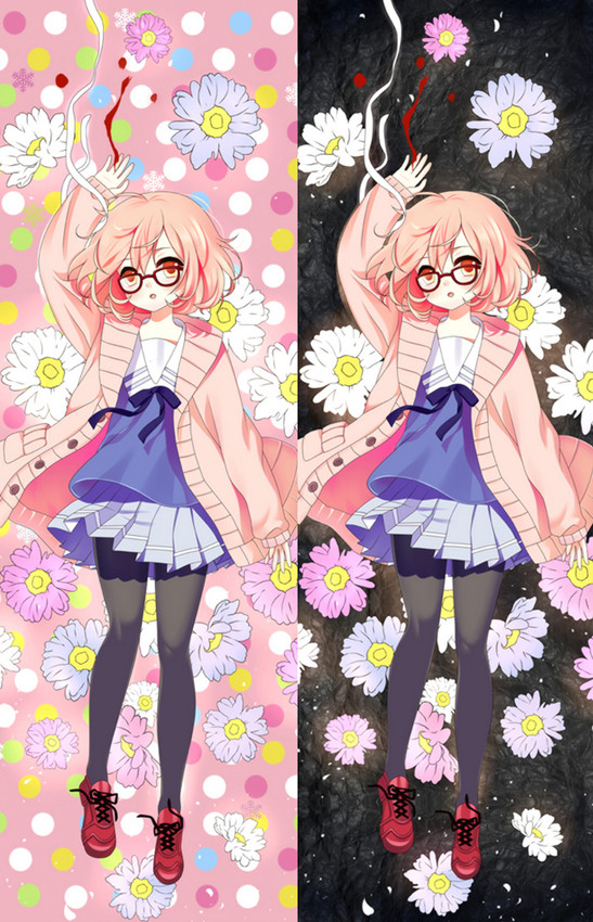 Mirai Kuriyama (Beyond the Boundary) Dakimakura Body Pillow Cover