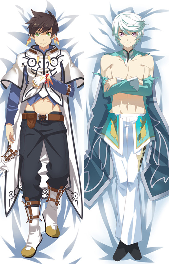 Mikleo and Sorey from Tales of Zestiria dakimakura cover