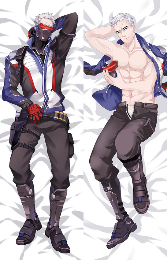 Soldier 76 (Overwatch) Dakimakura Body Pillow Cover