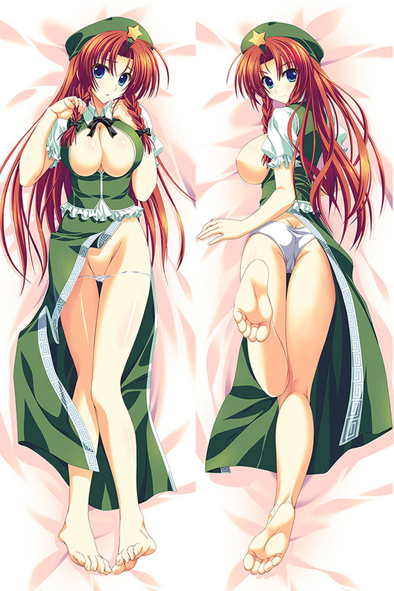 Hong Meiling from Touhou Project dakimakura cover