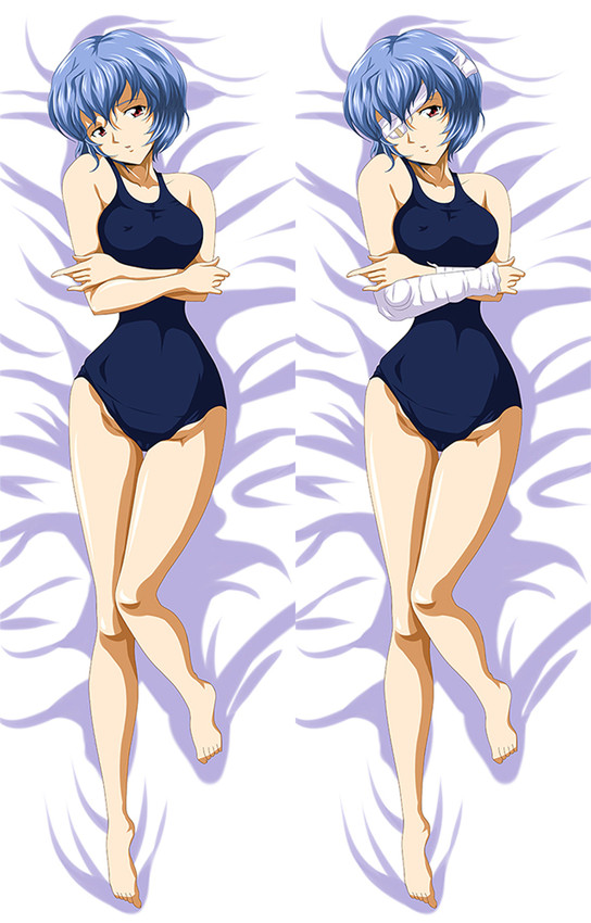 Rei Ayanami (Neon Genesis Evangelion) Dakimakura Body Pillow Cover