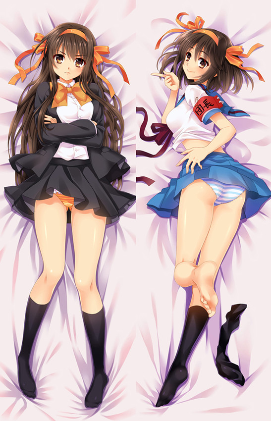 Haruhi Suzumiya (The Melancholy of Haruhi Suzumiya) Dakimakura Body Pillow Cover