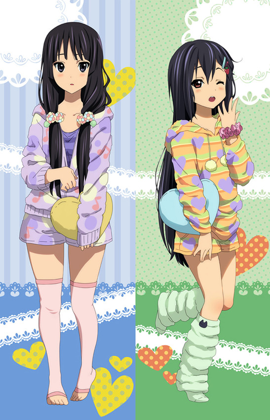Mio Akiyama (K-ON) Dakimakura Body Pillow Cover