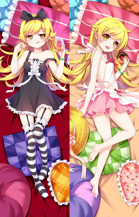 Shinobu Oshino (Bakemonogatari) Dakimakura Body Pillow Cover