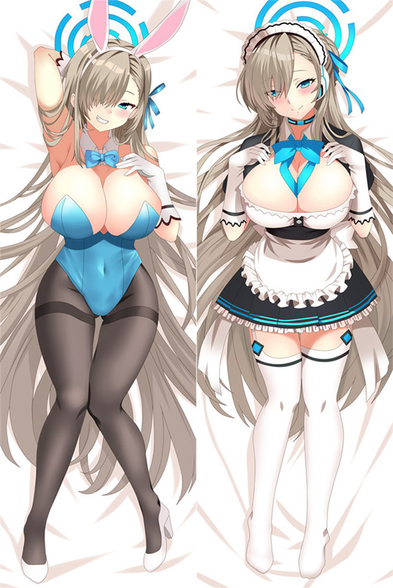 Ichinose Asuna (Blue Archive) Dakimakura Body Pillow Cover