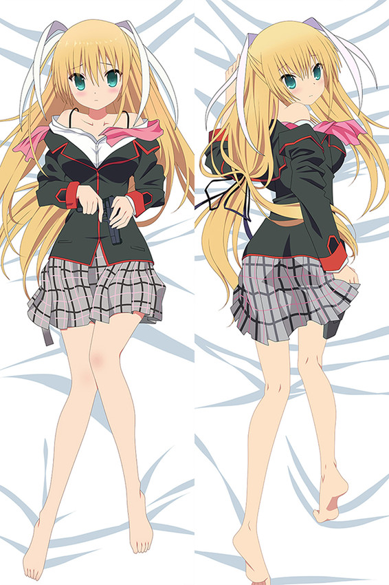 Saya Tokido from Little Busters dakimakura cover