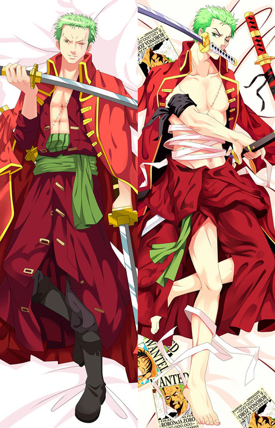 Zoro from One Piece dakimakura cover