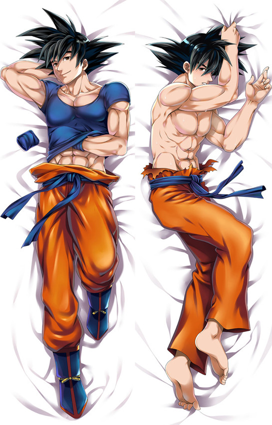Son Goku from Dragon Ball Z dakimakura cover