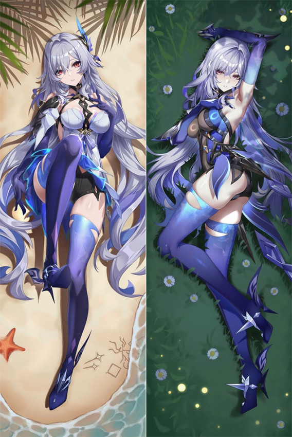 Skirk (Genshin Impact) Dakimakura Body Pillow Cover
