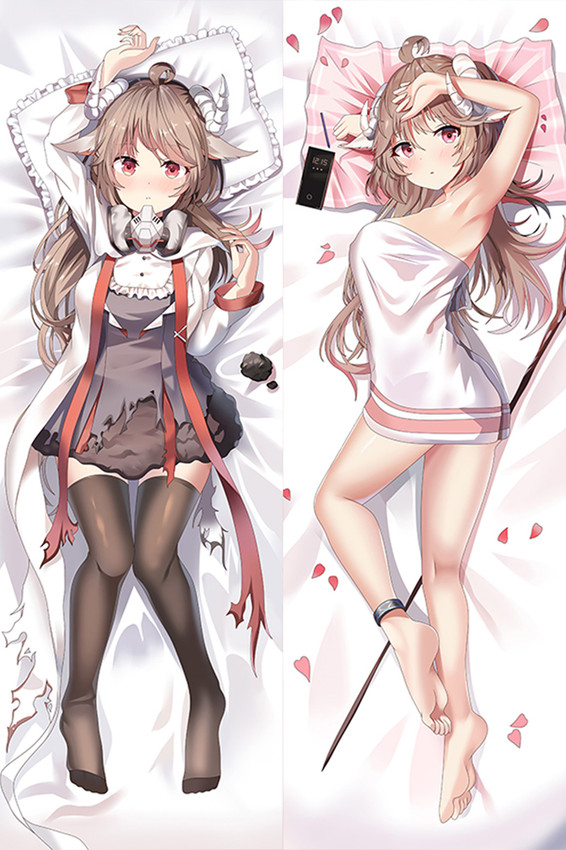 Eyjafjalla from Arknights dakimakura cover