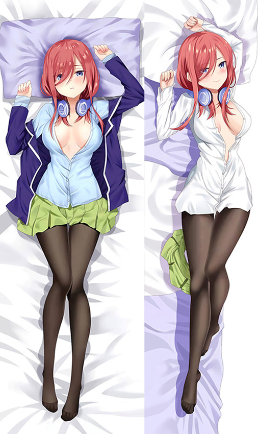 Miku Nakano (The Quintessential Quintuplets) Dakimakura Body Pillow Cover