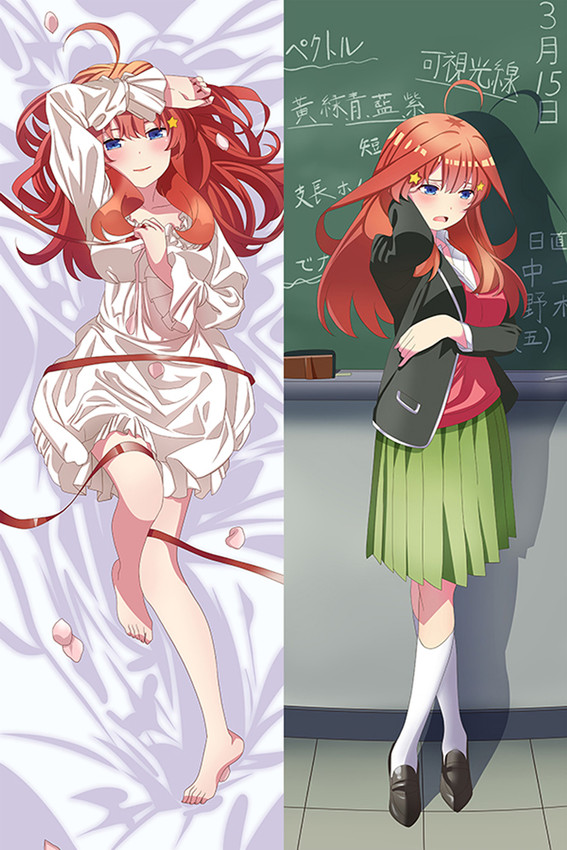 Itsuki Nakano from Quintessential Quintuplets dakimakura cover
