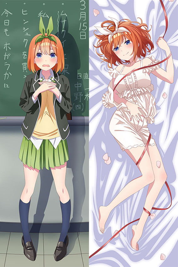 Yotsuba Nakano from Quintessential Quintuplets dakimakura cover