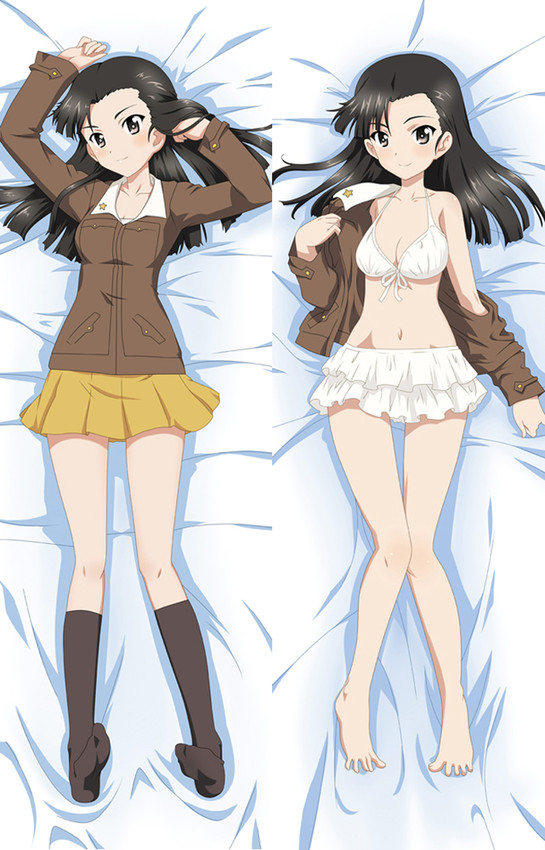 Kinuyo Nishi from Girls und Panzer dakimakura cover