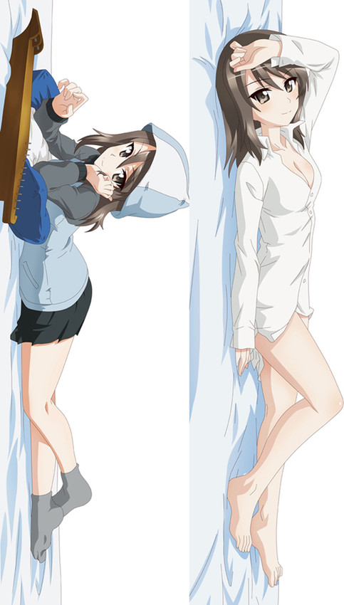 Maho Nishizumi (Girls und Panzer) Dakimakura Body Pillow Cover