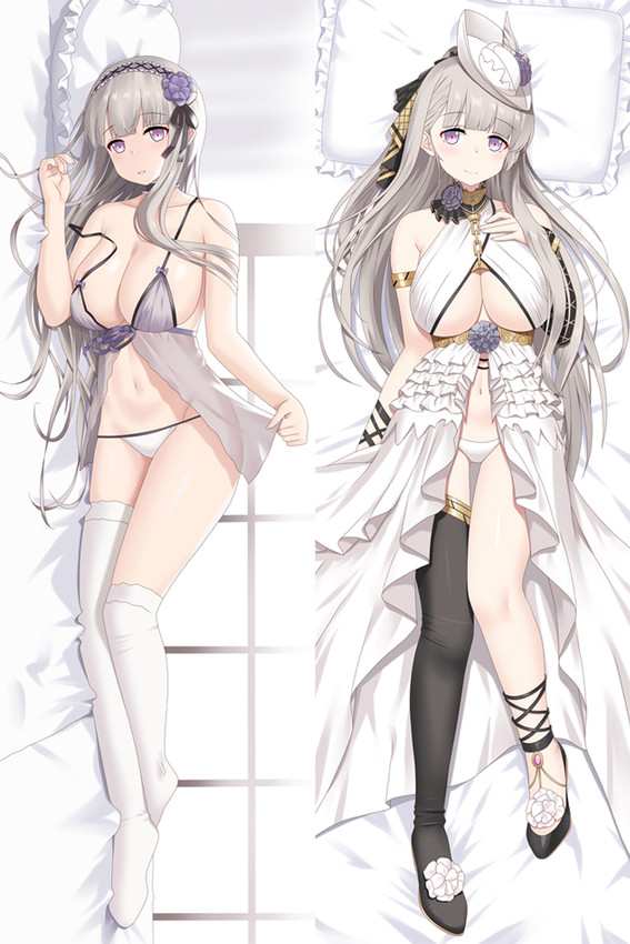 USS Iowa from Azur Lane dakimakura cover