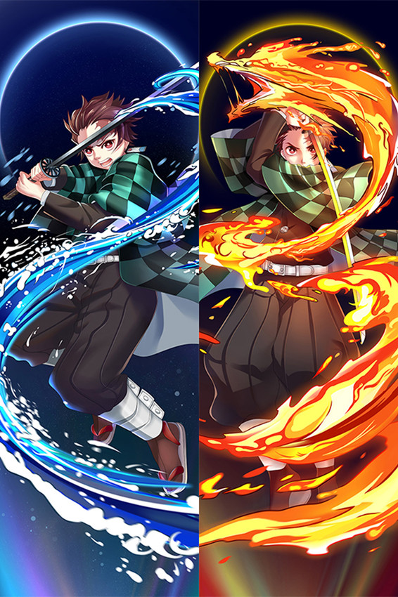 Tanjiro Kamado from Demon Slayer dakimakura cover