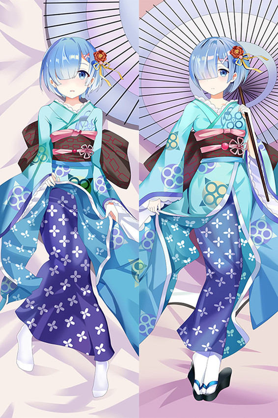 Rem (Re: Zero) Dakimakura Body Pillow Cover