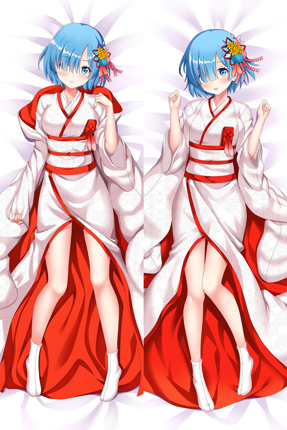 Rem (Re: Zero) Dakimakura Body Pillow Cover