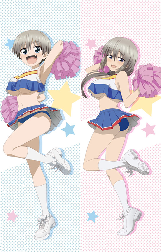 Hana and Tsuki Uzaki from Uzaki-chan Wants To Hang Out dakimakura cover