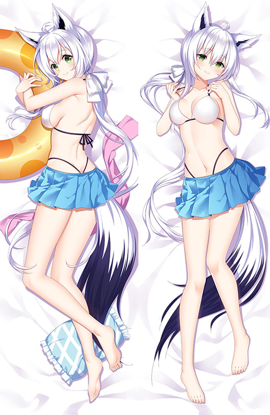 Shirakami Fubuki from Vtuber Hololive dakimakura cover