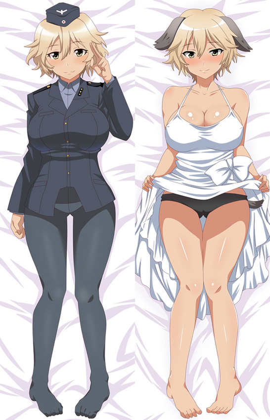 Waltrud Krupinski (Strike Witches) Dakimakura Body Pillow Cover
