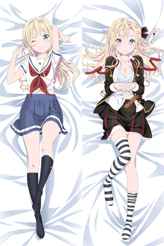 Wilhelmina Braunschweig (High School Fleet) Dakimakura Body Pillow Cover