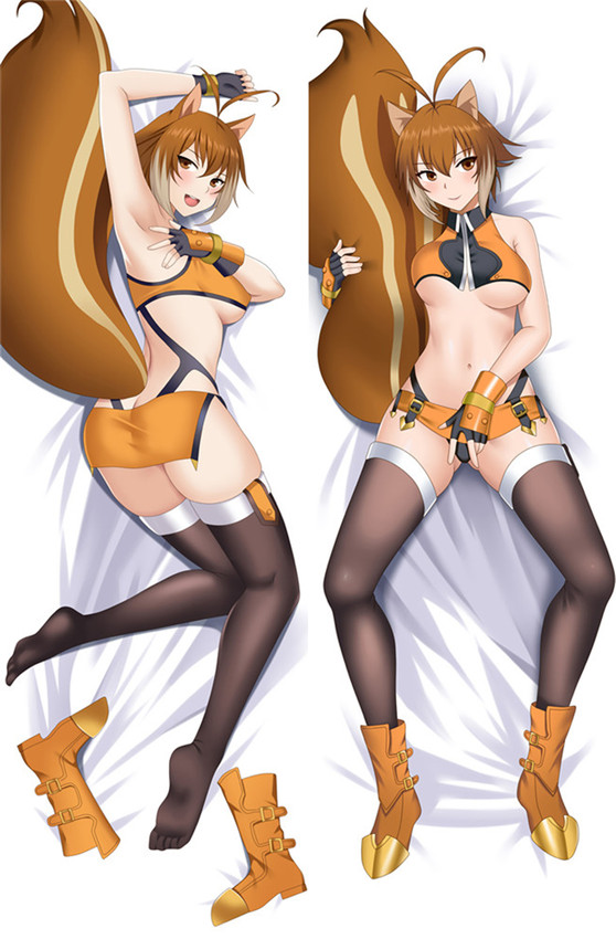 Makoto Nanaya (BlazBlue Chrono Phantasma) Dakimakura Body Pillow Cover