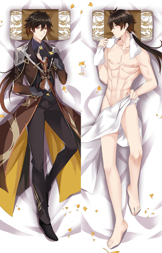 Zhongli from Genshin Impact dakimakura cover