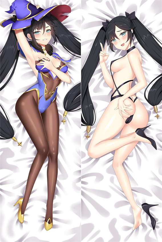 Mona from Genshin Impact dakimakura cover