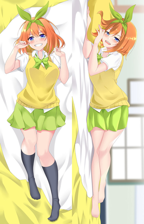 Yotsuba Nakano from Quintessential Quintuplets dakimakura cover