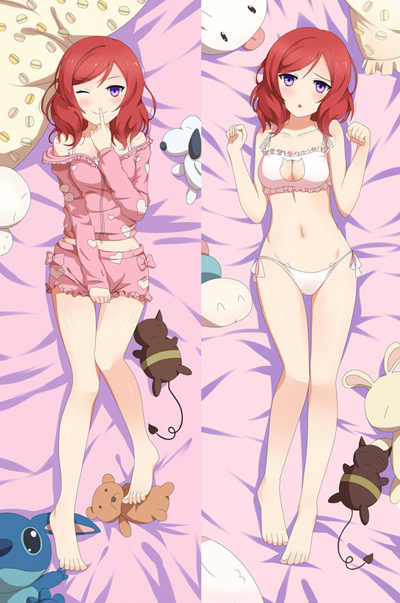 Nishikino Maki (Love Live) Dakimakura Body Pillow Cover