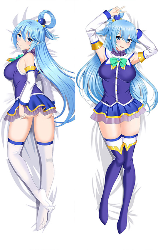 Aqua (KonoSuba) Dakimakura Body Pillow Cover