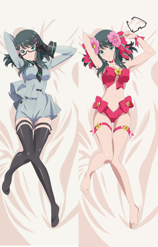 Tamaki Yurine from Luck Logic dakimakura cover
