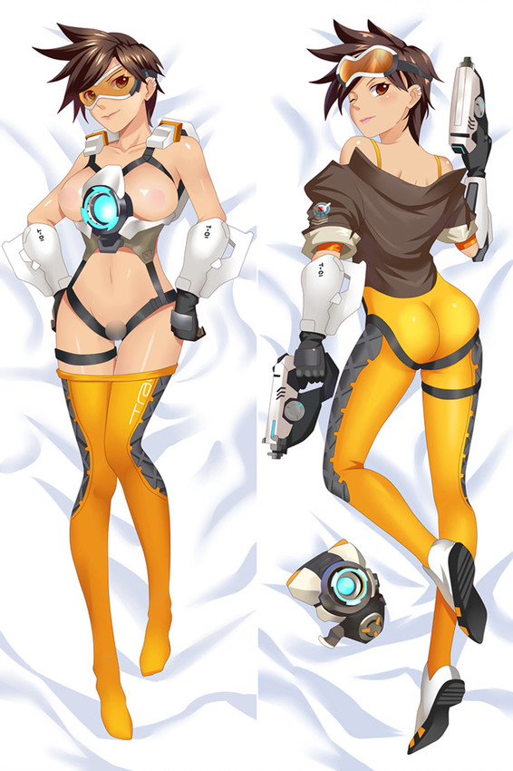 Tracer from Overwatch 18+ dakimakura cover