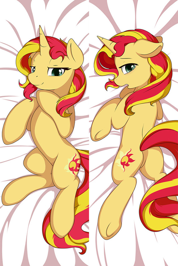 Sunset Shimmer from My Little Pony dakimakura cover